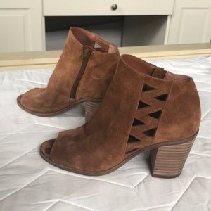 Women's Lucky Brand Kantoah Open Toe Bootie